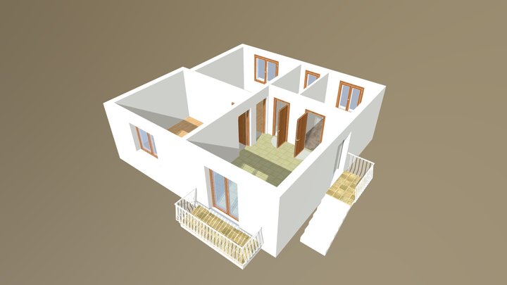 Appartamento Padova Isola di Torre 3D Model