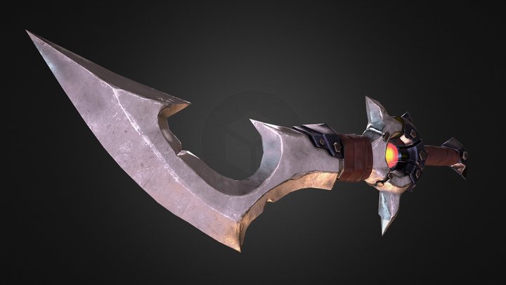 Stylized Sword 3D Model