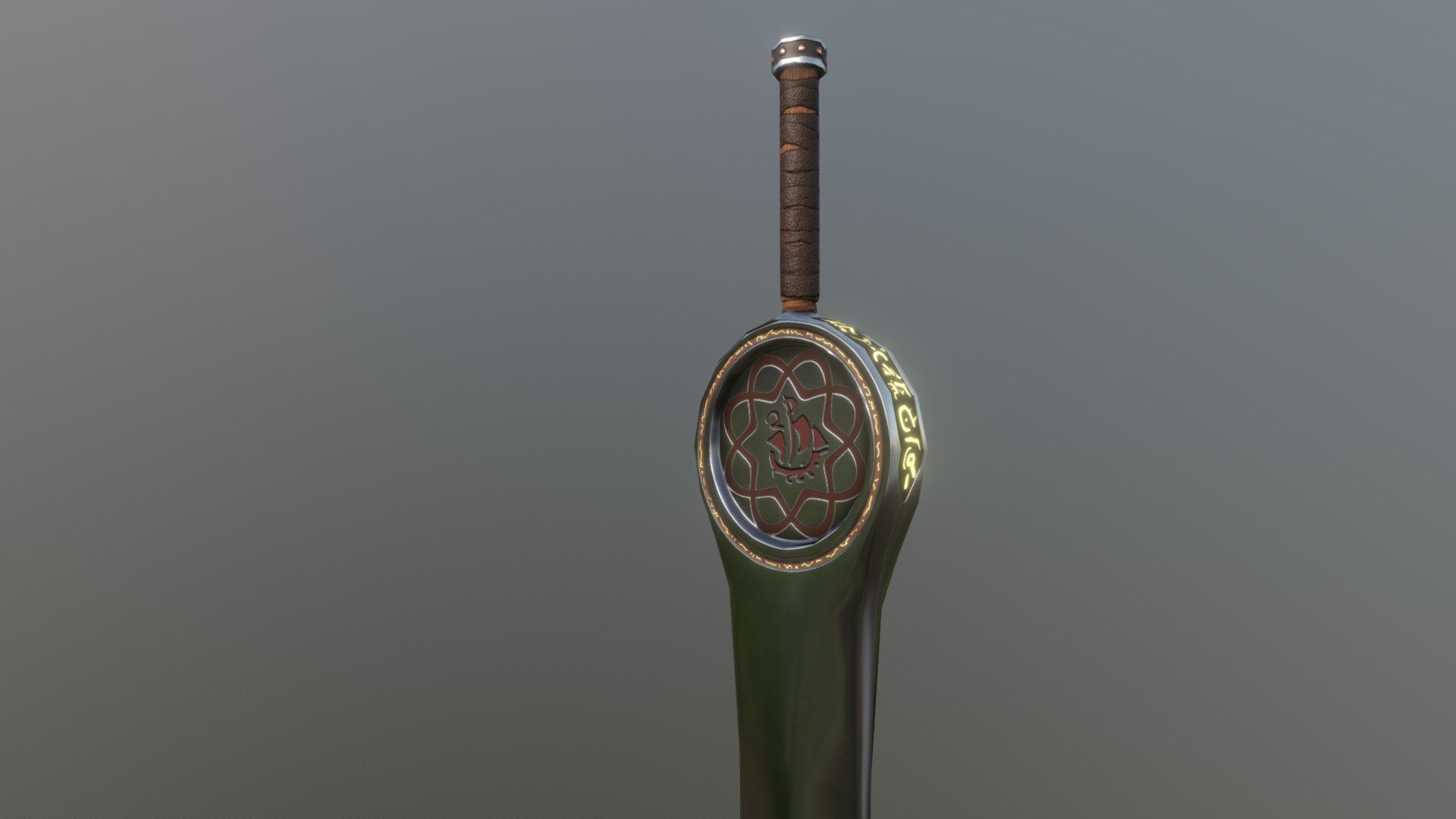 Runes Sword - 3D model by askei [a289254] - Sketchfab