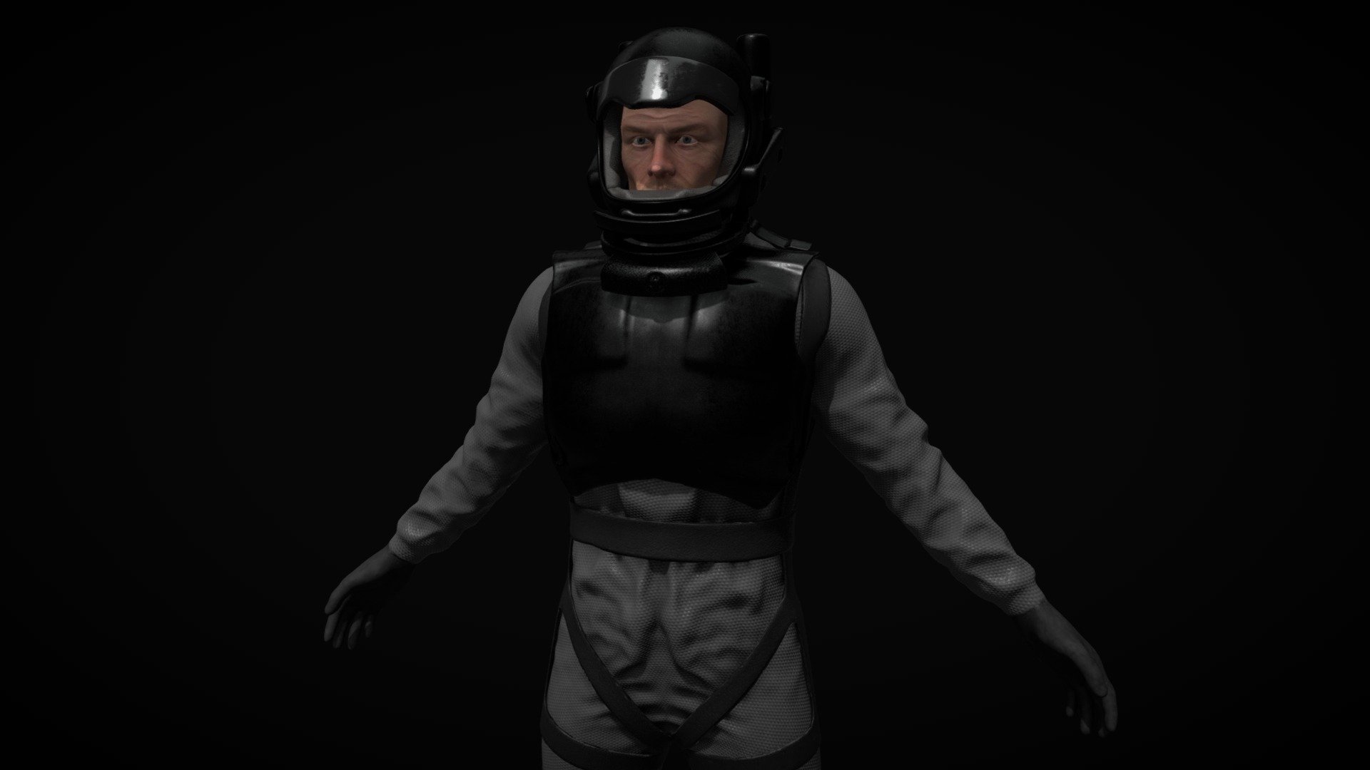 КОСМОНАВТЪ - 3D model by Sergey (@russianholod) [a289540] - Sketchfab
