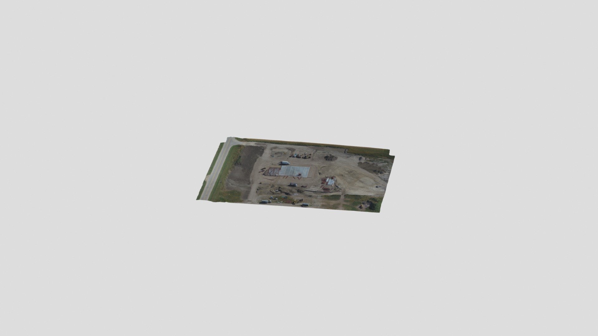 ICS Construction site 3D. End of day update