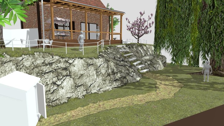 Grandma's House - WIP Diorama 3D Model