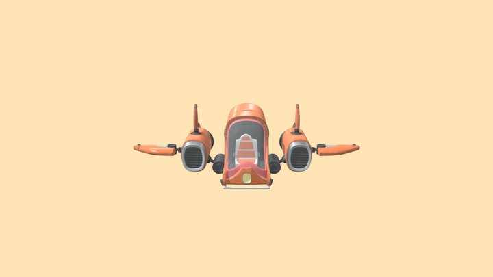 nave_conejo 3D Model