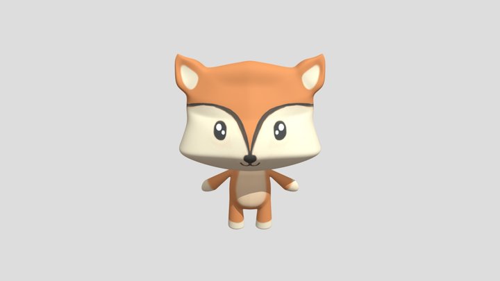 Foxie 3D Model