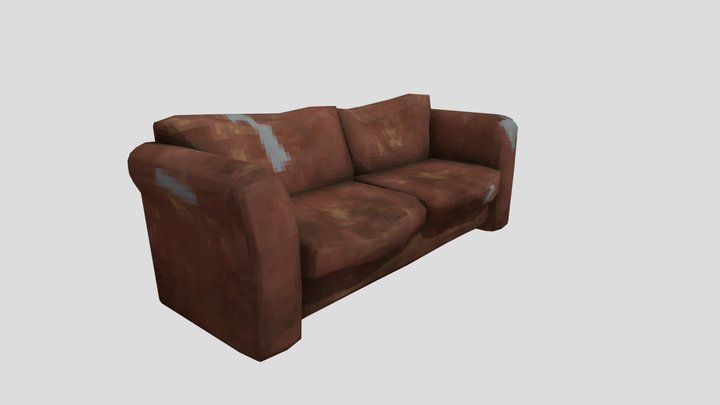 Animal Company Couch 3D Model