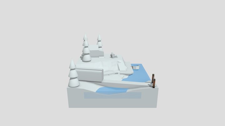 Blockout 3D Model