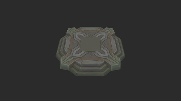 Stand Hand-Paint (from Leage of Legends) 3D Model