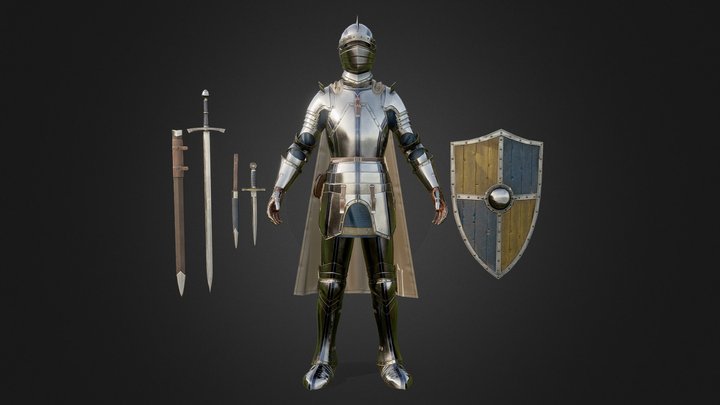 Armor Set 3D Model