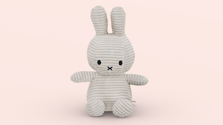 Mintje Miffy Toy Decoration 3D Model