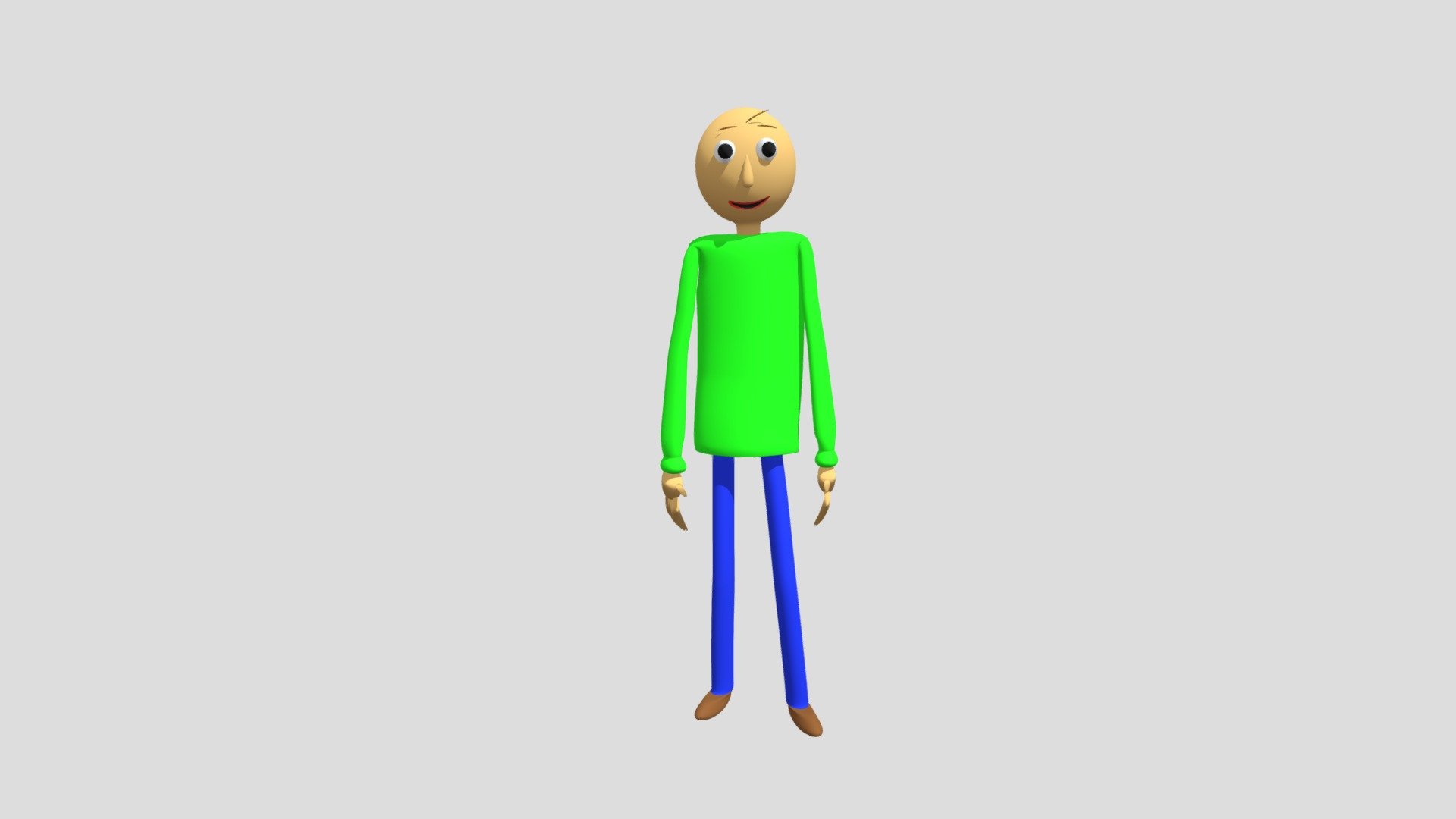 LennyFrick's old Baldi Model Gangnam Style - Download Free 3D model by ...