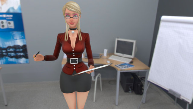 Secretary 3D Model