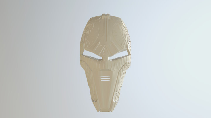 Sith Acolyte Mask 3D Model