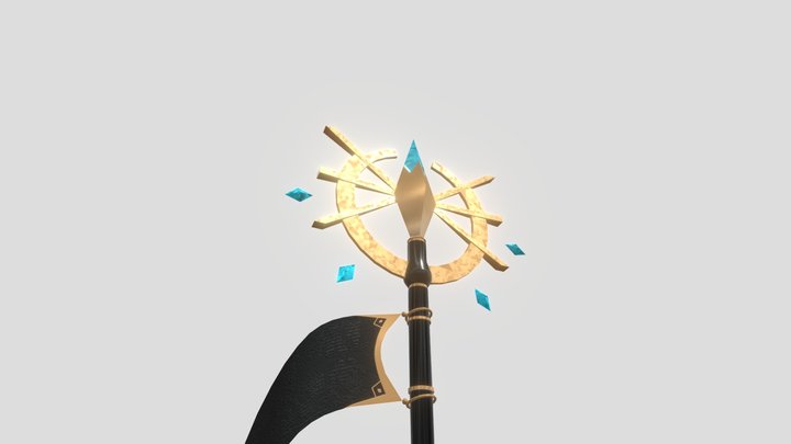 Staff 3D Model