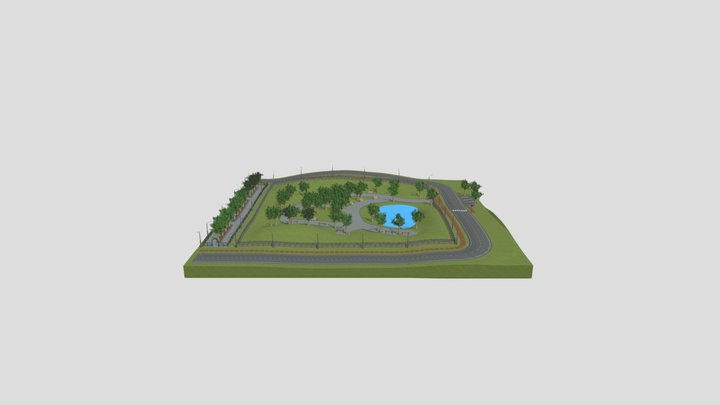 Quiet Park 3D Model