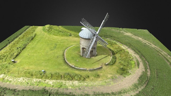 Chesterton Windmill 3D Model