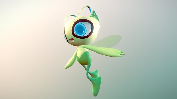Pokemon  #251 - Celebi 3D Model