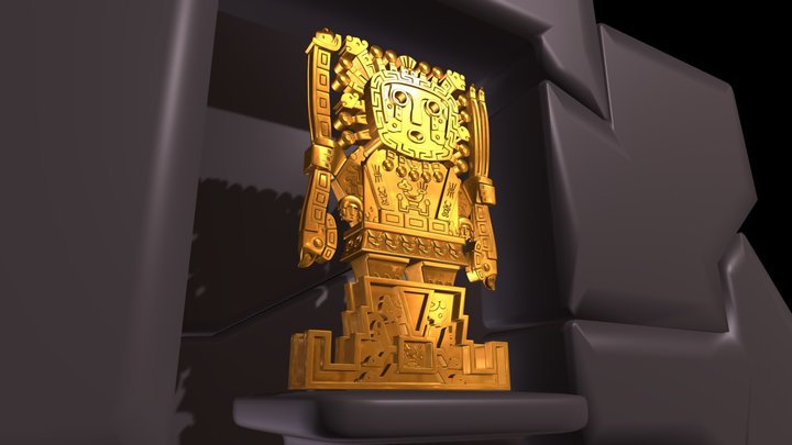 Viracocha 3D Model