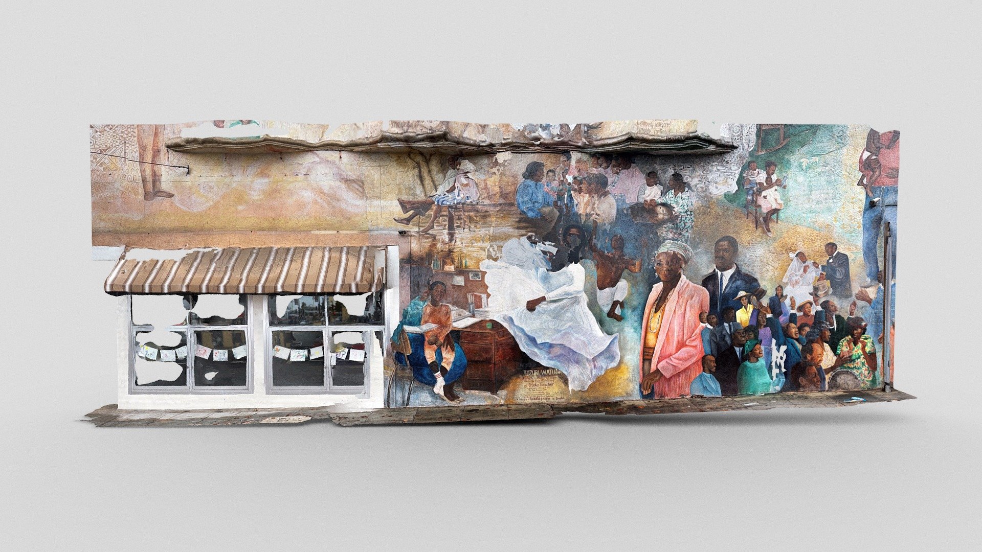 Bay view mural, San Francisco