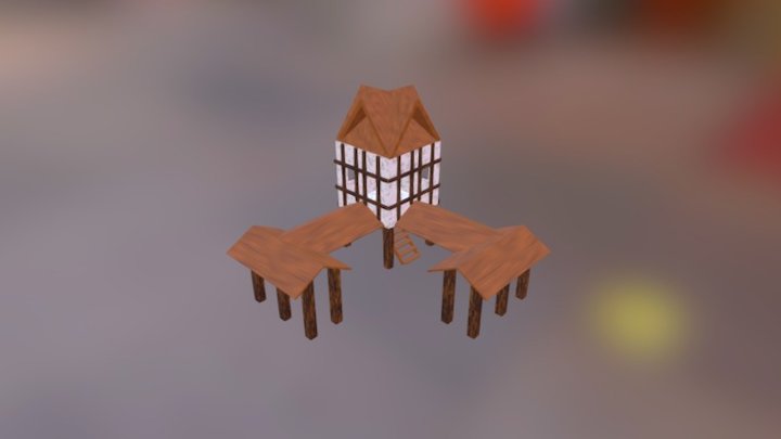 Centro Urbano Age of Empires II (TP) 3D Model