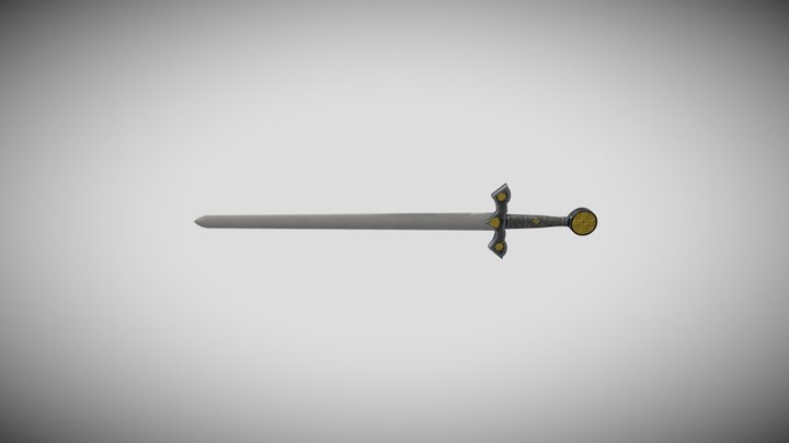 Medieval_Sword 3D Model