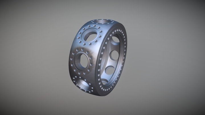 MCF800-SphDec-G2C10_(53-190040-a)_VRML 3D Model