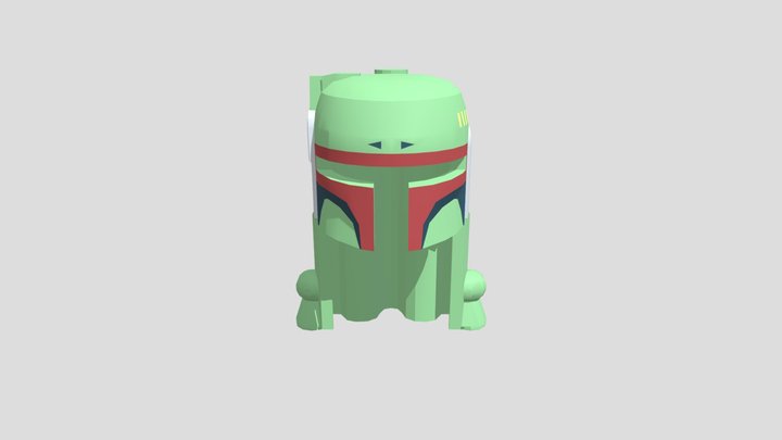 BOBA HELMET 3D Model
