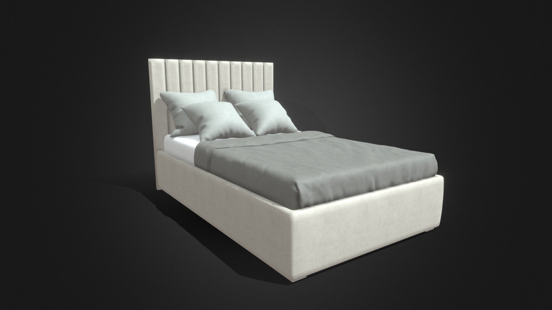 M000-23 Bed - Download Free 3D model by saintkastiell [a295473] - Sketchfab