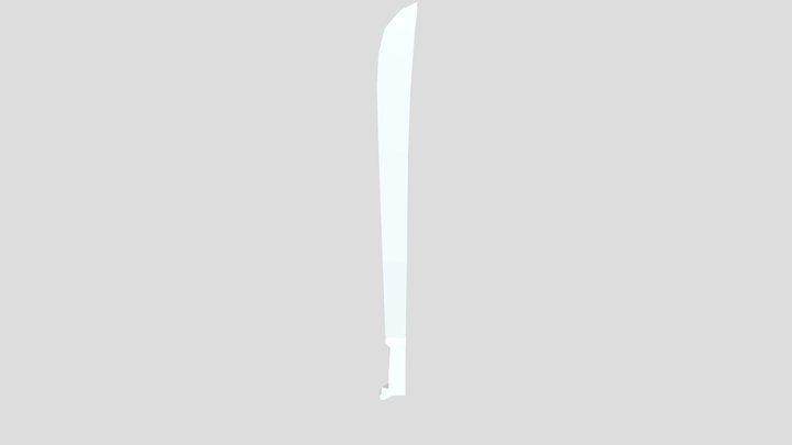 Machete 3D Model