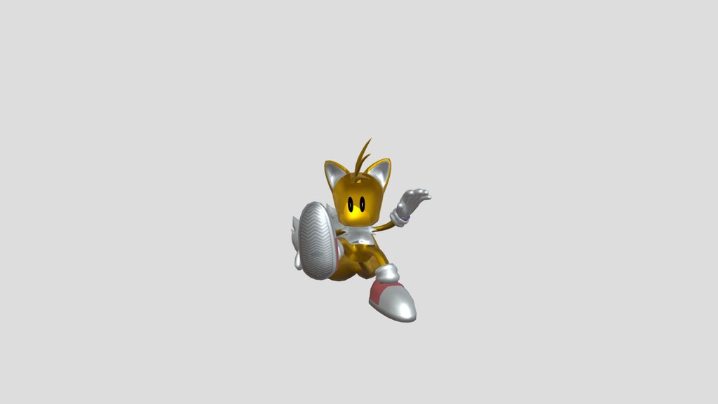 SONIC 06: Tails_float (NO FACE)