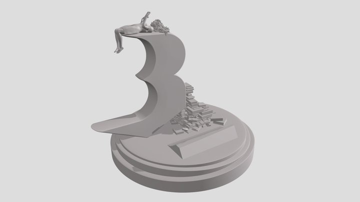 Libro V.2 Trofeo 3D Model
