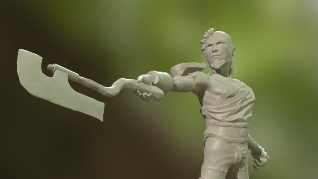 Viking / Medivial / Warrior / Barbarian 3D Model