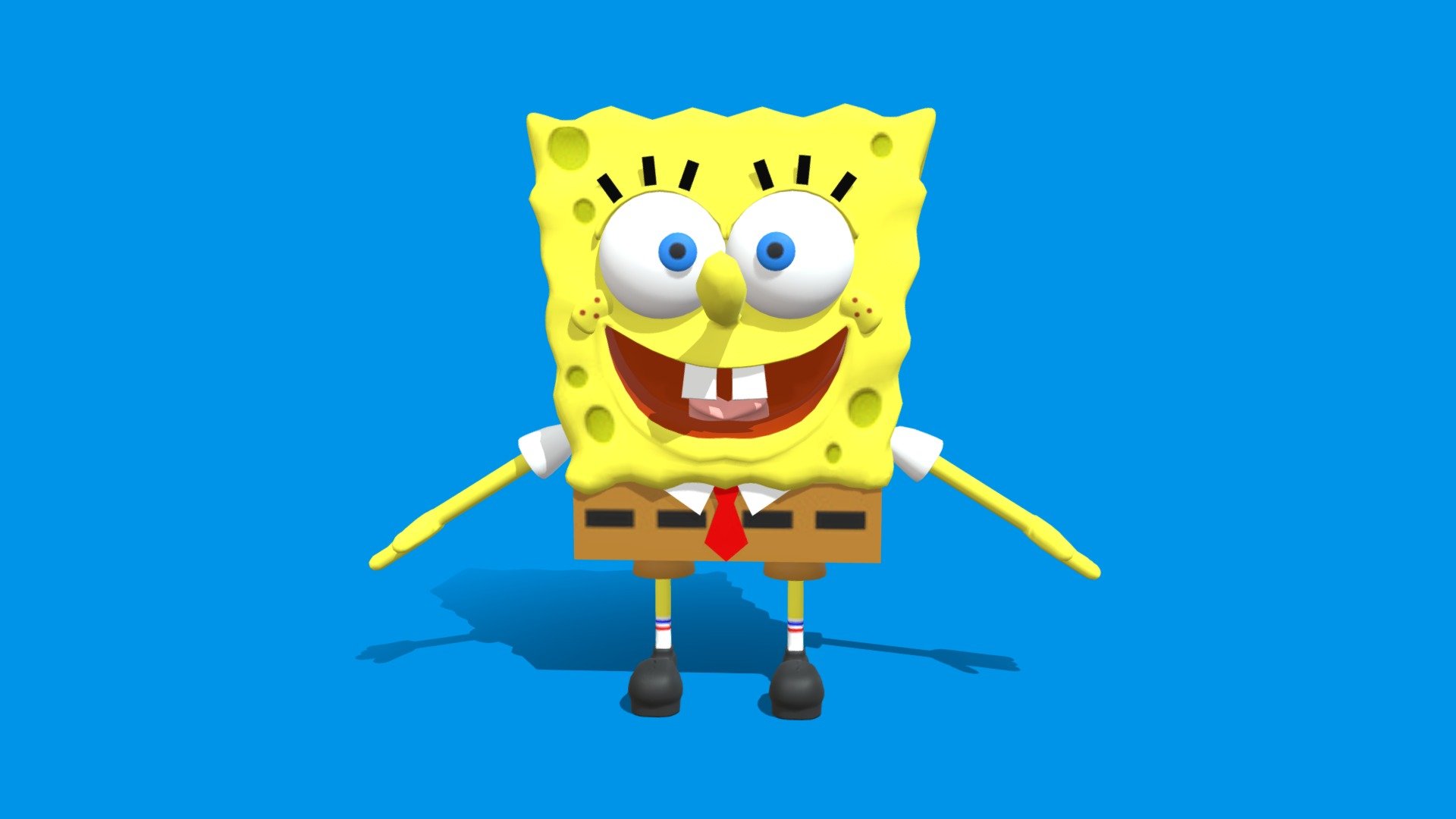 Spongebob Download Free 3D model by Galakmoz [a29735b] Sketchfab
