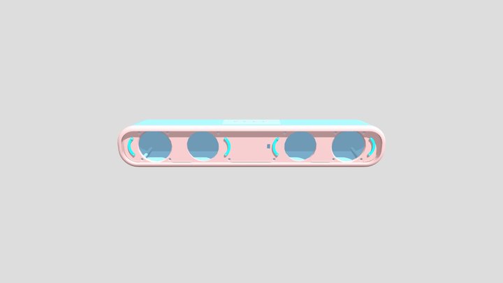 sound bar complete 新款圆角音箱 3D Model