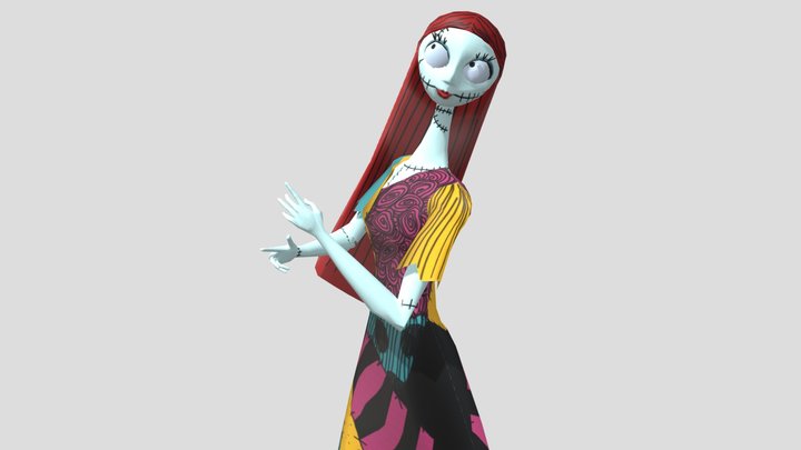 Sally pose 3D Model