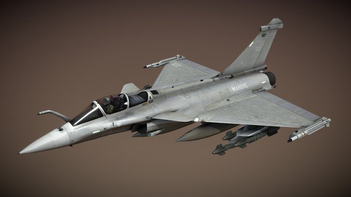 Dassault Rafale Marine 3D Model