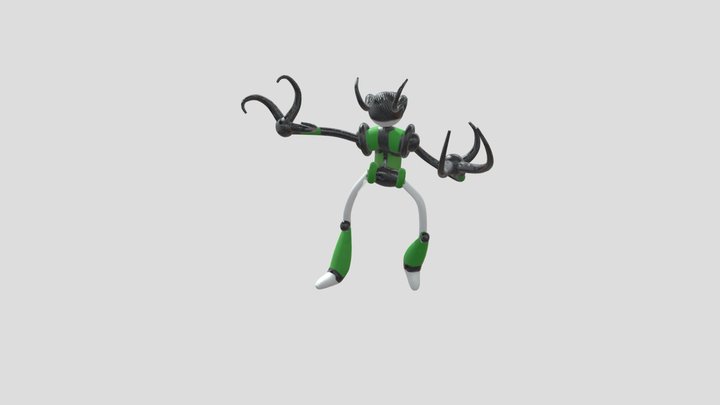 Wofford-Character 3D Model