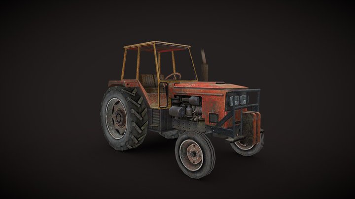 Tractor 3D Model