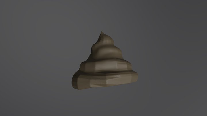 Poop Hat 3D Model