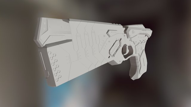 Dominator Gun - Model for 3d printer 3D Model