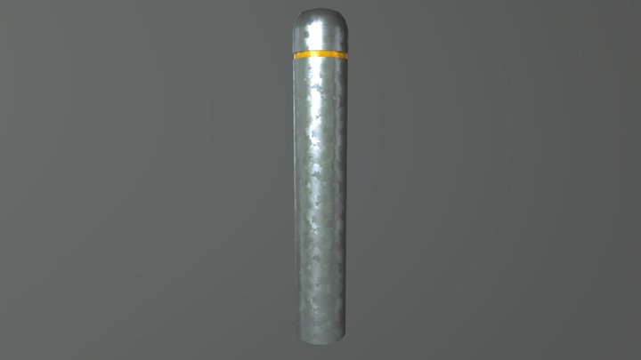 Road Pole 3D Model