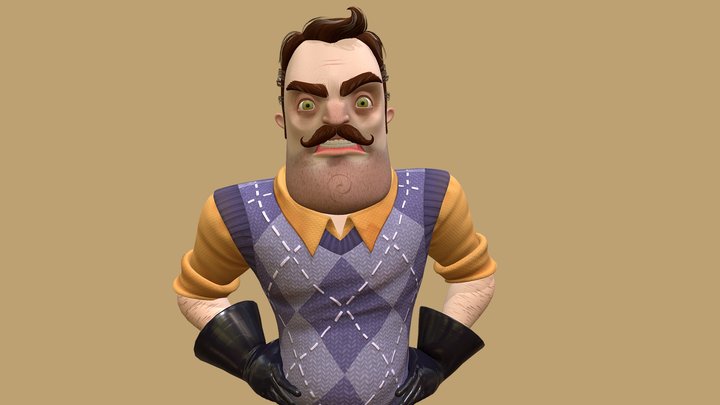 Theodore Peterson 3D Model