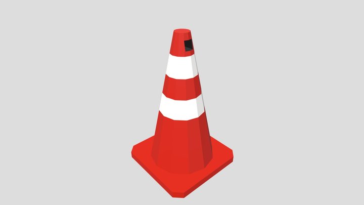 Simple Traffic Cone – Free 3D Model STL