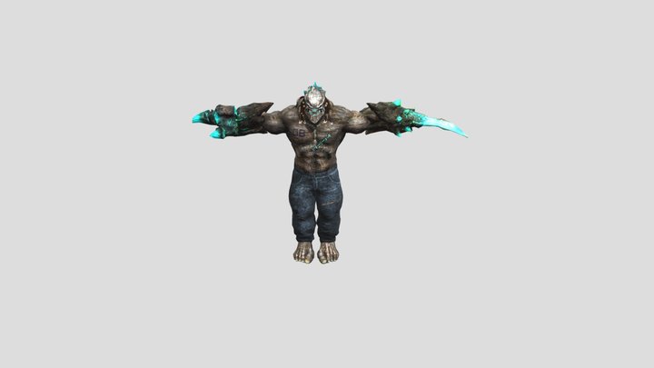 overpower Mutant 3D Model