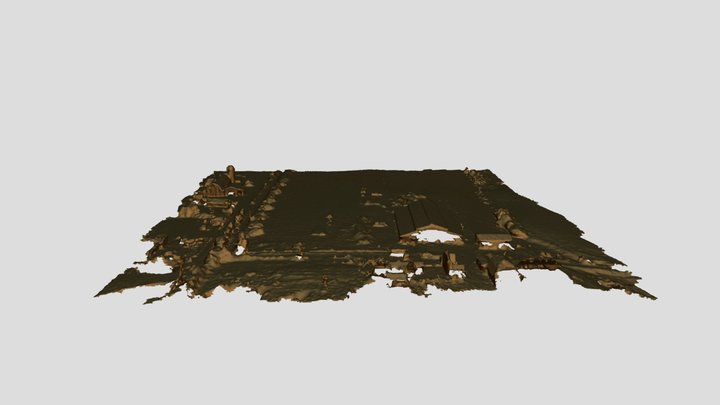 Future Robot Barn Location 3D Model