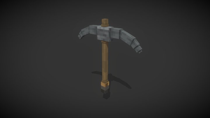 My Stone Pickaxe 3D Model