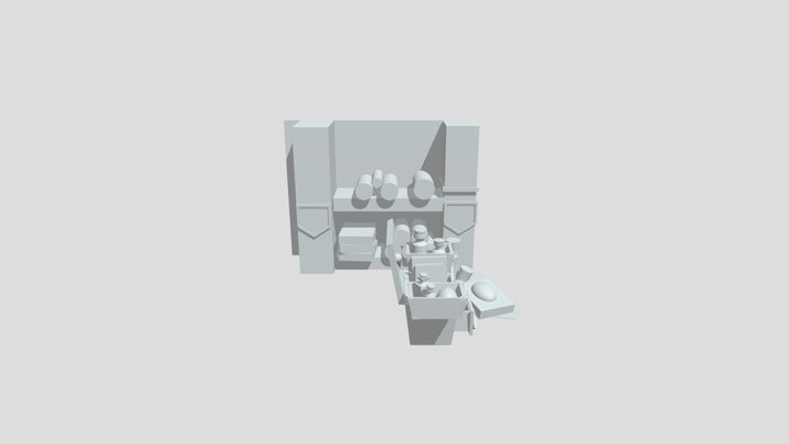 Rodriguez_ Ruben_2_1 - Corner Pieces and Hinges 3D Model