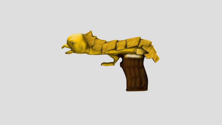 Chick Gun 3D Model
