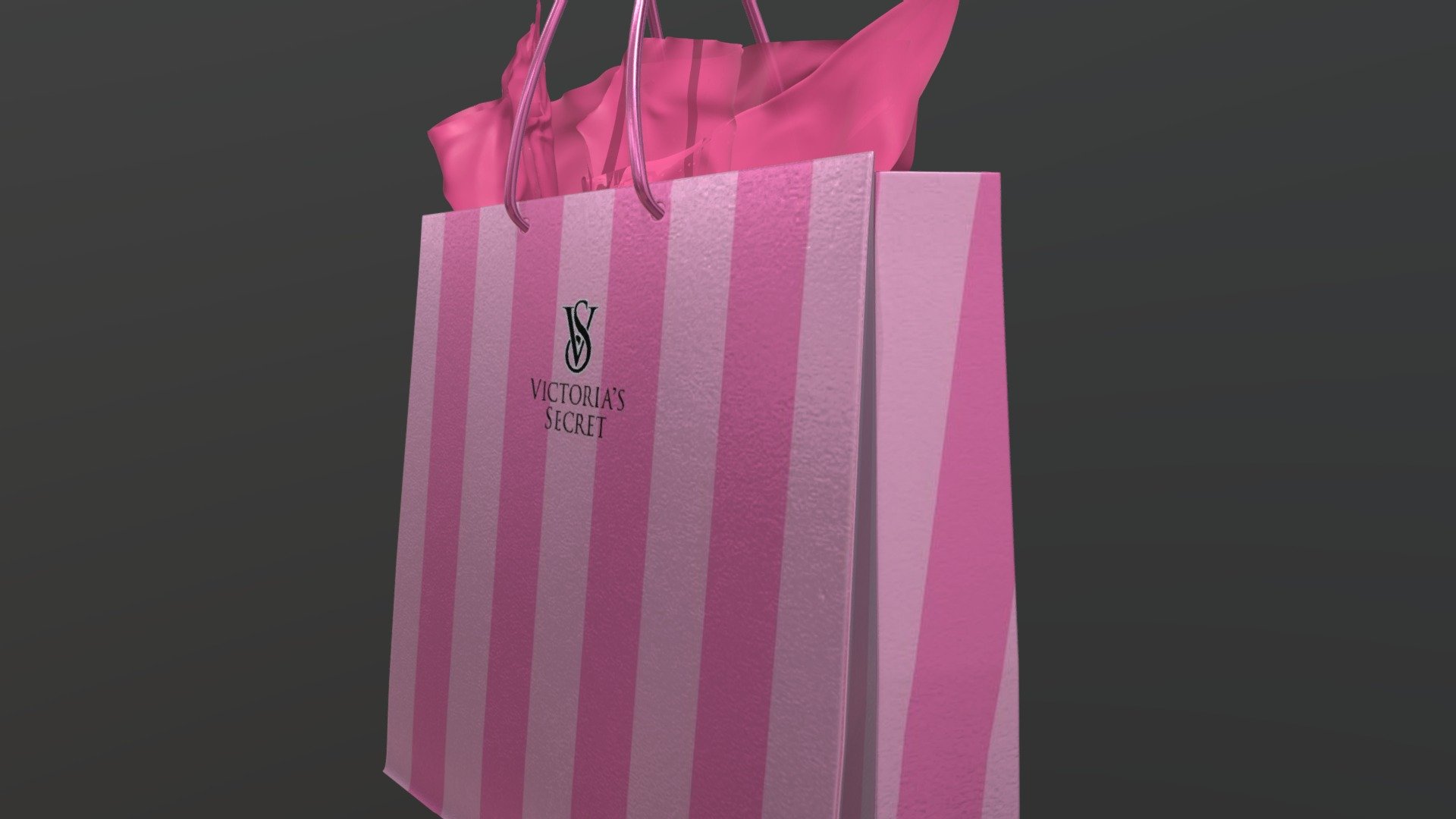 shoot Muddy regulate Victoria Secret Shopping Bag - Download Free 3D model by alejandroimazl  (@alejandroimazl) [a2a2b1c]