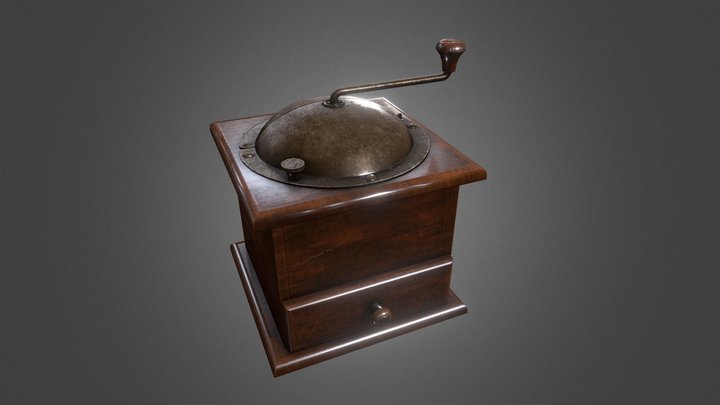 Coffee Grinder 3D Model