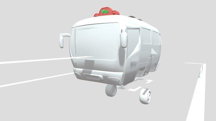 Cartoon Van